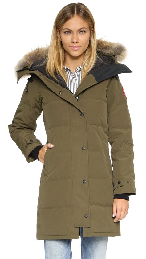 Lyst Canada Goose Shelburne Parka In Green