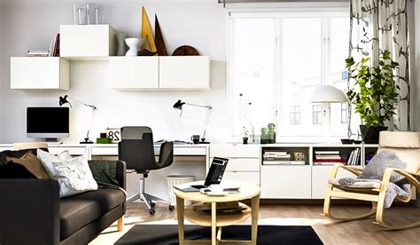 Ikea home planner is a free application which includes all the furniture you can buy at ikea and it lets you set your room, insert the dimensions and. Home Office Design Tips to Stay Healthy - InspirationSeek.com