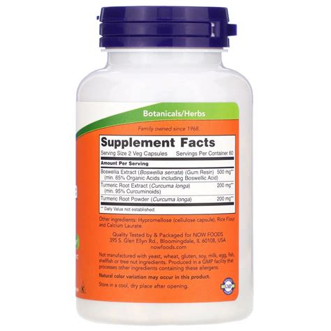 Ramuan herba yang terpilih citrus ekstrak, soy lecithin, maca, tribulus dan goji. Buy Boswellia Extract 250 mg (120 Veg Caps) - Now Foods ...