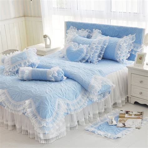 Our range of bedding is suitable for everyone, from the littlest sleepers to the biggest snoozers. Sophisticated Elegant Pale Blue Vintage Quilted Flower ...