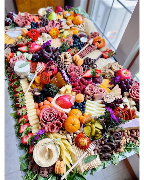 Grazing Table Ideas - The Platter Girl | Party food platters, Platters