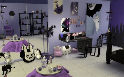 Pastel Goth Room Aesthetic