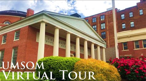 University Of Maryland School Of Medicine Umsom Virtual Tour Youtube