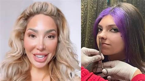 Farrah Abraham Defends 13 Year Old Daughters Controversial Piercing