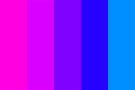 Pink 2 Blue Transitions 1 Color Palette Color Palette Pink Neon