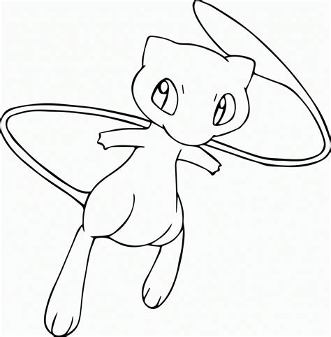 Dibujo Para Colorear Pokemon Mew Supercolored Com Sexiz Pix