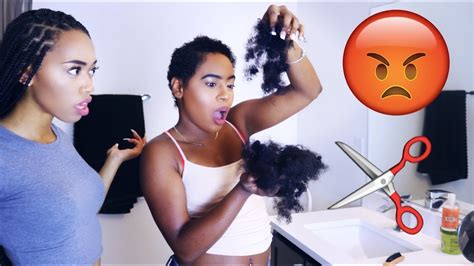 Cutting My Girlfriends Real Hair Prank Youtube