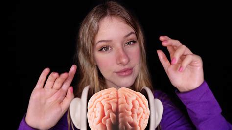 Asmr Tickling Your Brain 🧠 Youtube