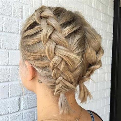 Trançado Curto Penteado Para Um Look Incrível Bom Penteados