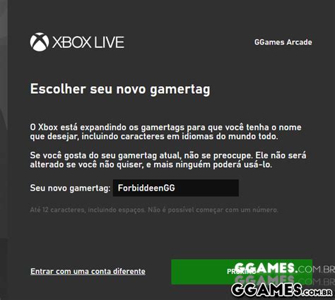Como Trocar Sua Gamertag No Xbox Live De Graça Xbox Ggames