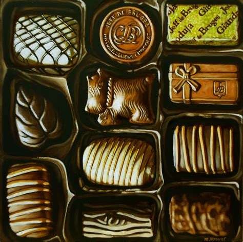 Margaret Horvats A Little Daily Painting Belgian Chocolates