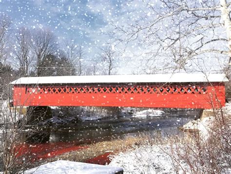 Discover The 5 Covered Bridges Of Bennington County Vermont