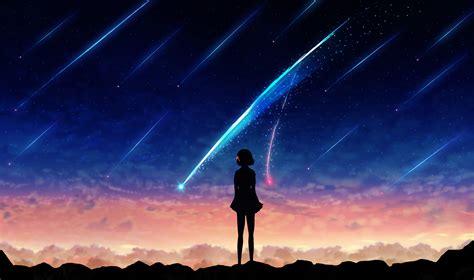 This newtab extension was made for your name / kimi no na wa fans. Your Name. HD Wallpaper | Background Image | 3240x1920 ...