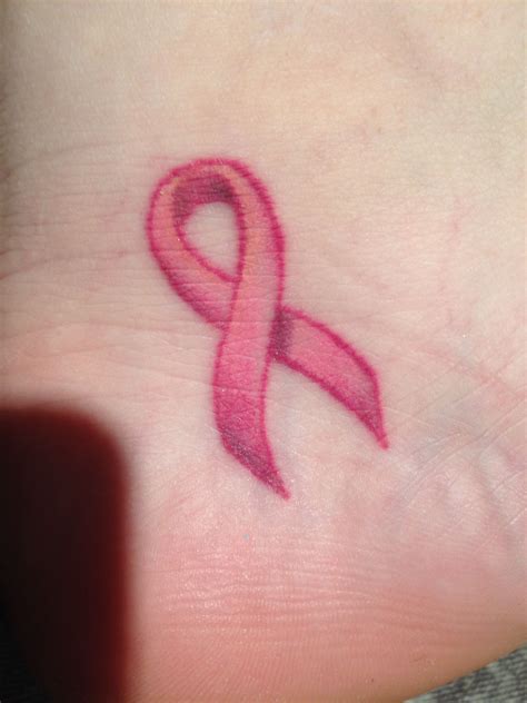 People getting tattoos may worry that tattoo ink can lead to cancer. Pin on Breast cancer tattoos