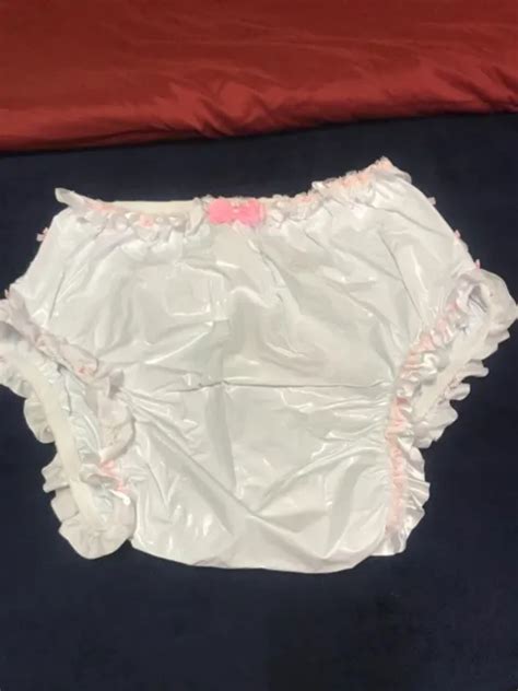 Adult Plastic Pants Diaper Cover Pvc 20 95 Picclick