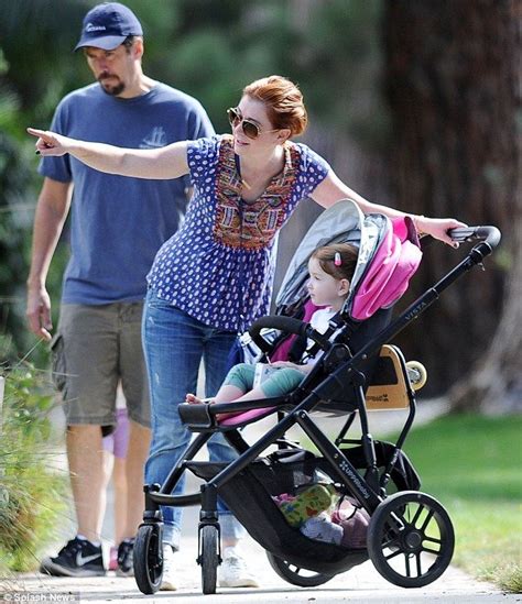 Alyson Hannigan Takes Daughter Keeva Out In Her Stroller Alyson