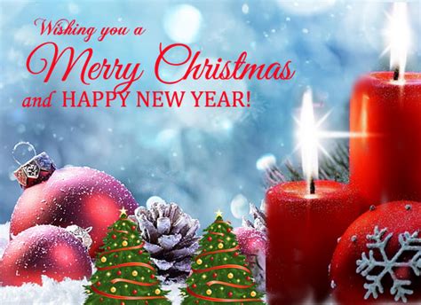 Merry Christmas And New Year Wishes Free Merry Christmas Images Ecards