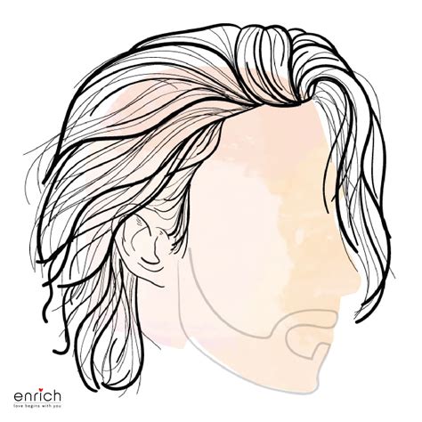 Pretty bella is a famou. Male Hair Drawing | Free download on ClipArtMag