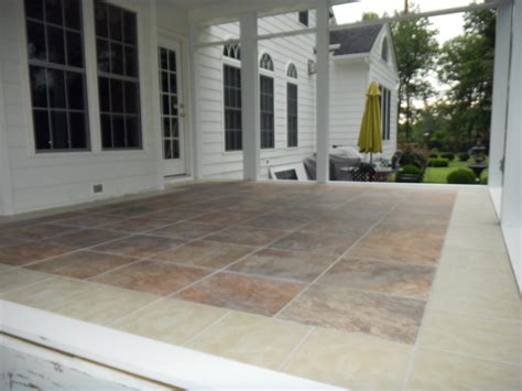 Outdoor Porch Tile Ideas Choose The Best Backyard Tile Ideas Patio