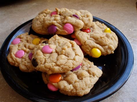 Naked Cupcakes Peanut Butter Smartie Cookies