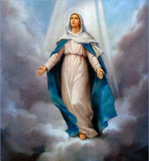 La Asuncion De La Virgen Maria Periódico Sagrada Familia Diócesis