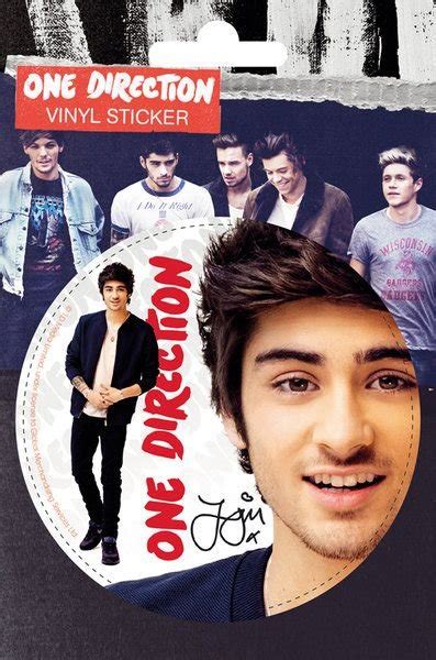 1d One Direction Zayn Malik Naklejka 10x15 Cm One Direction