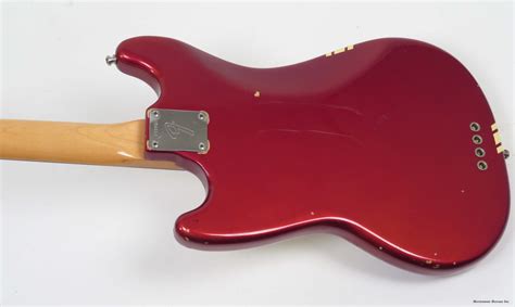 1970 Fender Mustang Bass Comp Red