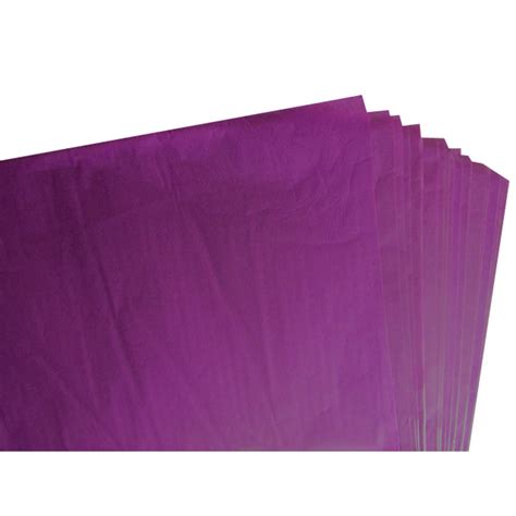 500 Sheets Of Purple Acid Free Tissue Paper 500mm X 750mm