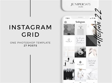 Instagram Grid Template