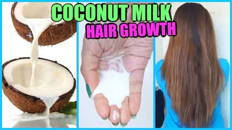 Try any one of them regularly to achieve the results. COCONUT MILK FOR HAIR GROWTH│HOW TO APPLY COCONUT MILK TO ...