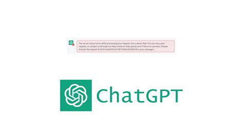 Fix The Server Had An Error While Processing Your Request On ChatGPT