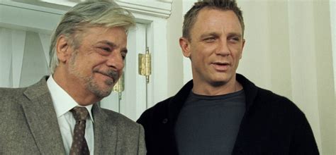 Daniel craig wears a turnbull & asser shirt in casino royale. Shawl-Collared Cardigan with Checked Trousers in Casino ...