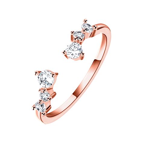Angie Ring 18k Rose Gold Plated Brandloom