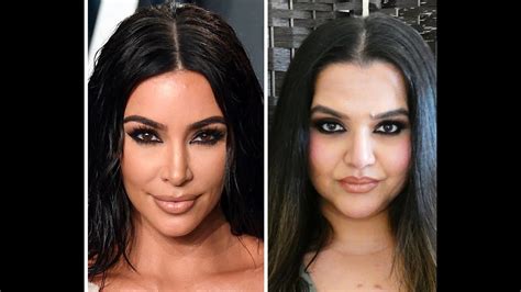 How To Kim Kardashian Smokey Eye Makeup Tutorial Youtube