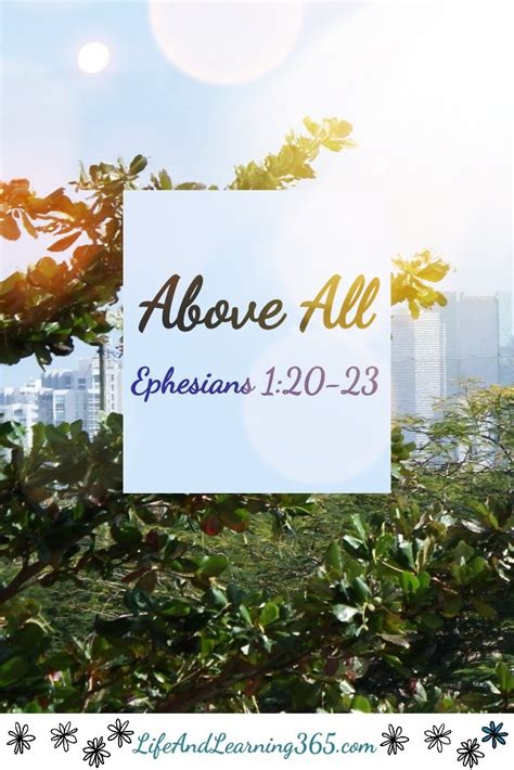 Above All Rule Ephesians 120 23