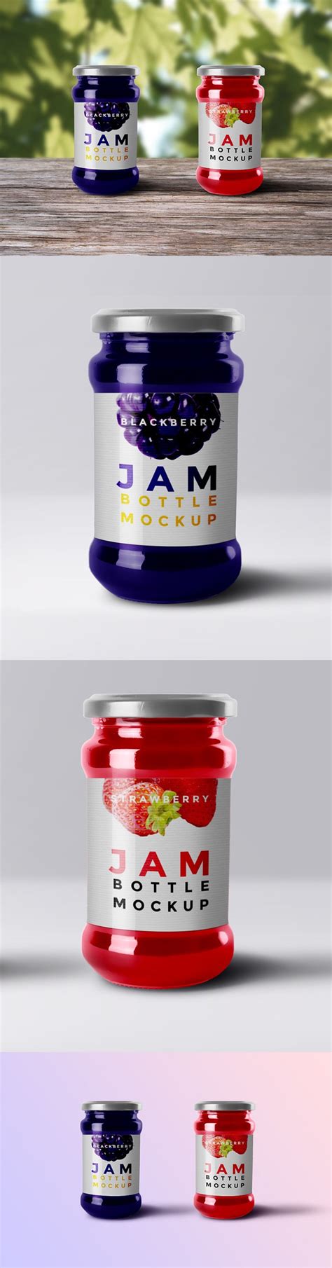 free jam bottle mockup psd by graphicsfuel on dribbble