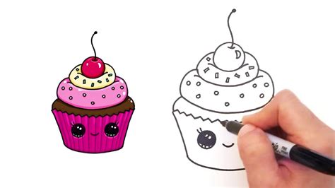 Cupcake Drawing Images At Getdrawings Free Download