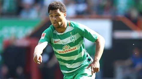 Serge has come here to play games but he just hasn't. Mas já? Gnabry pode trocar o Werder Bremen pelo Hoffenheim ...