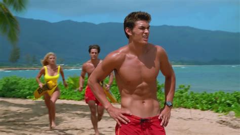 Auscaps Jason Brooks Jason Momoa Michael Bergin And Charlie Brumbly Shirtless In Baywatch