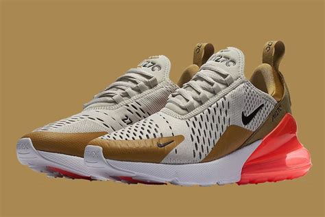 Flight Gold Nike Air Max 270s Ready For Takeoff Sneaker Freaker