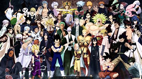 16 Anime Crossover Wallpapers Sachi Wallpaper