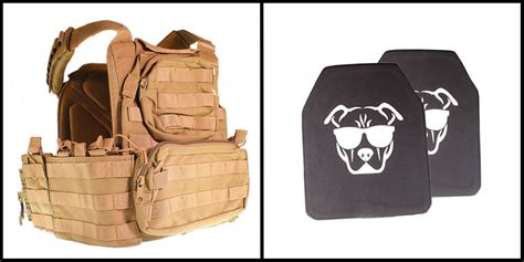 Body Armor Bundle Guard Dog Body Armor Sheppard Plate Carrier Fde