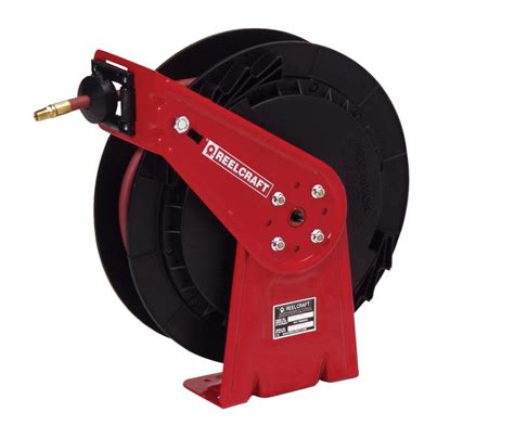 Reelcraft Hose Reel With Hose Steel 1 2in X 50 And Composite Materials