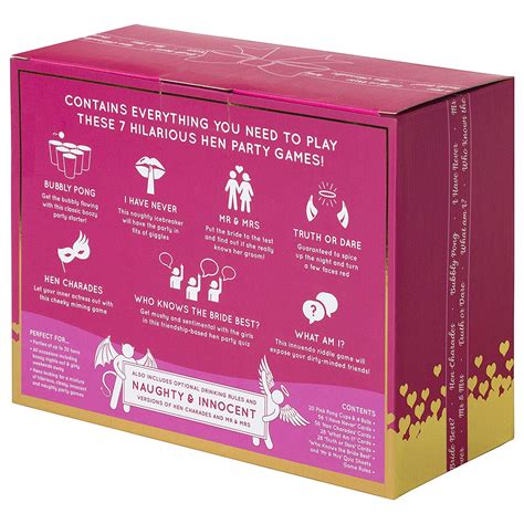 Hen Party Game Set Hen Party Games From Team Hen