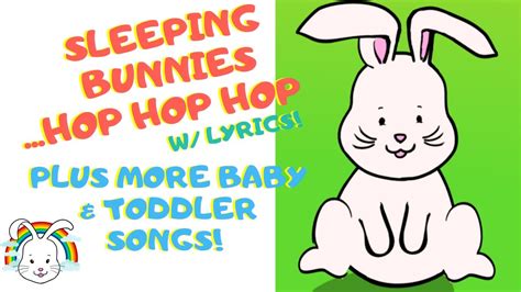Sleeping Bunnies Song With Real Bunnies Nursery Rhymes Myvoxsongs