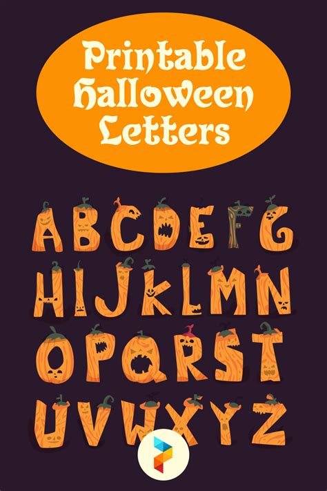 7 Best Printable Halloween Letters