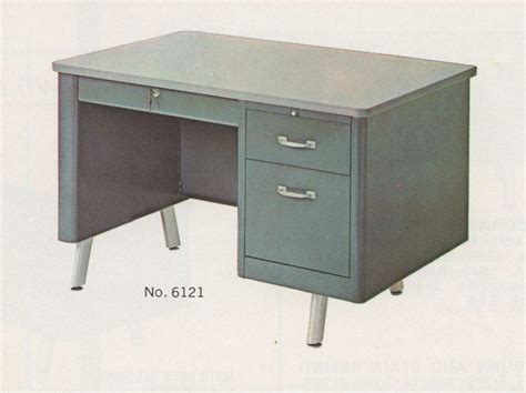 Vintage Office Desk The Jr Executive Desk Steel Industrial Furniture