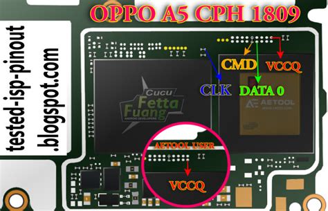 Oppo A5 Cph1809 Emmc Isp Pinout Download For Flashing And Unlocking