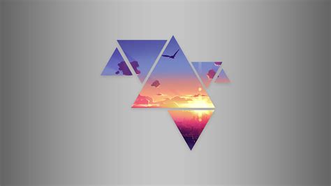 Abstract Graphic Design Polyscape Wallpapers Hd