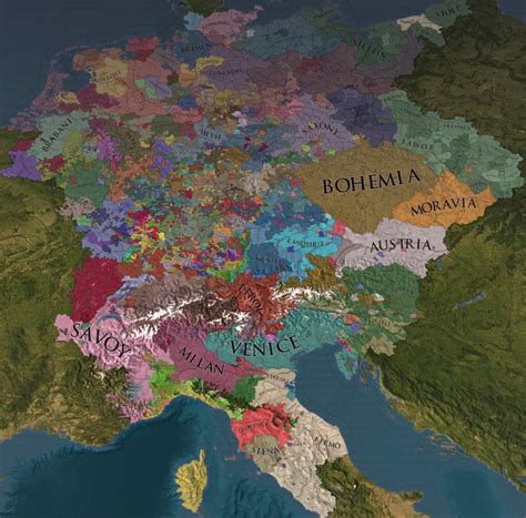 Voltaires New Nightmare A 3000 Province Holy Roman Empire Mod With